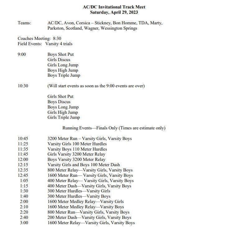 track meet